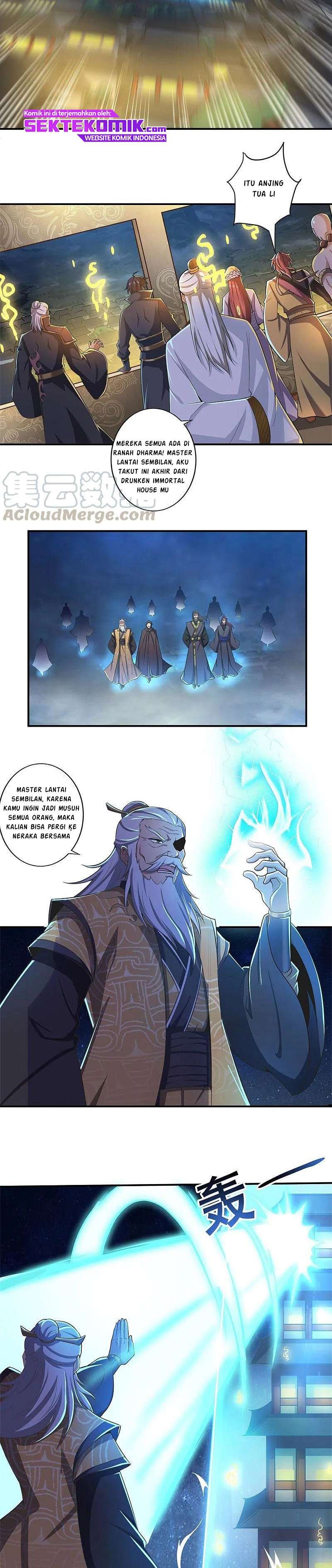 Domination One Sword Chapter 135 Bahasa Indonesia