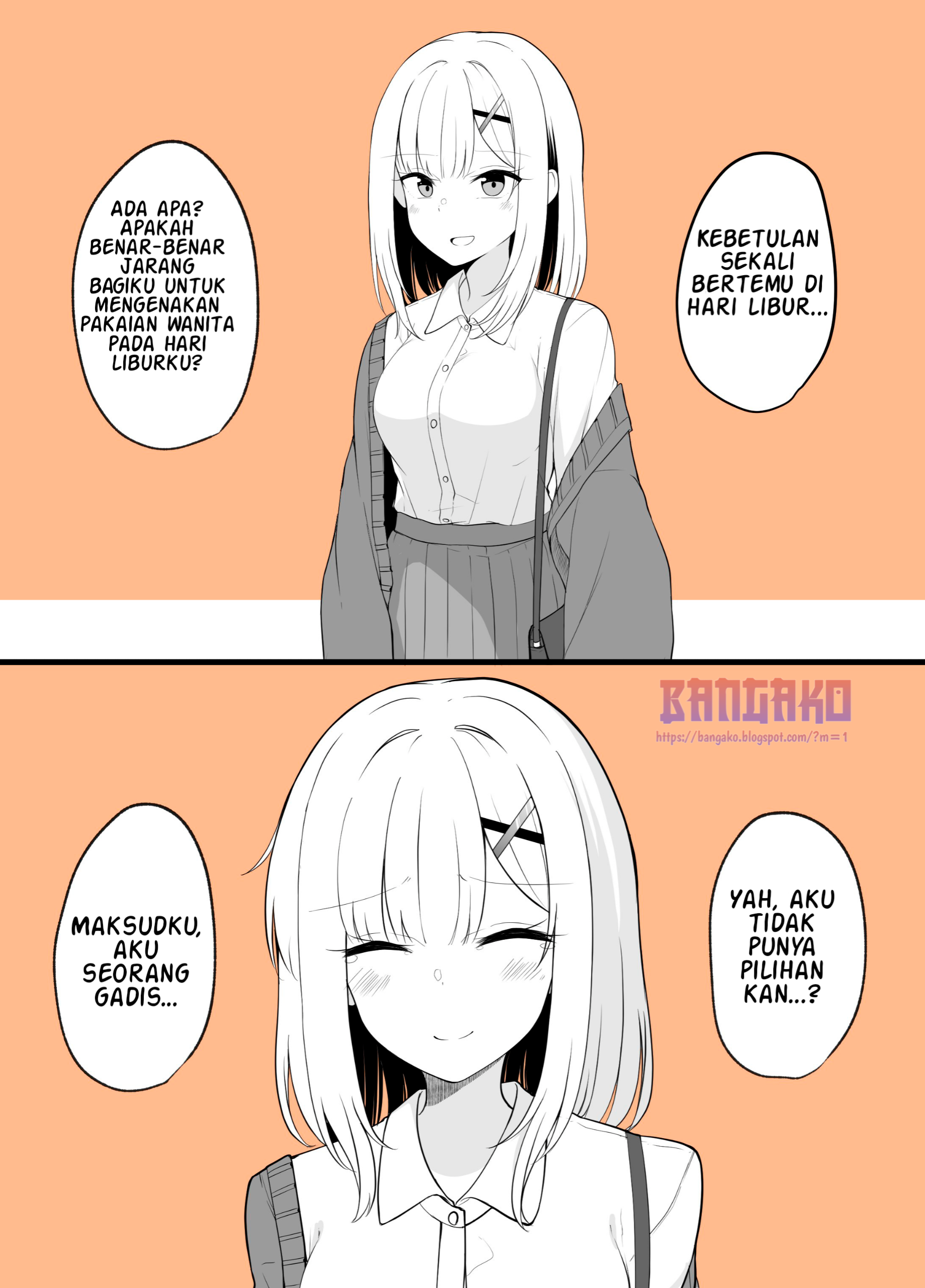 Dont Worry Even If You Became A Girl Were Still Best Friends! chapter 4