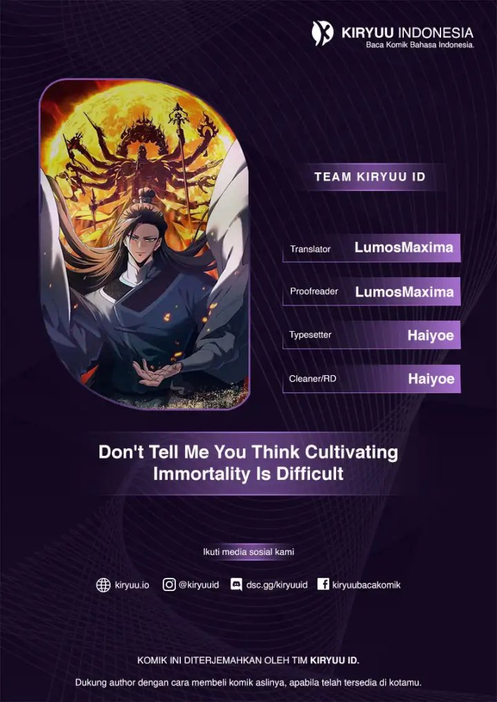 Don’t Tell Me You Think Cultivating Immortality Is Difficult? chapter 32