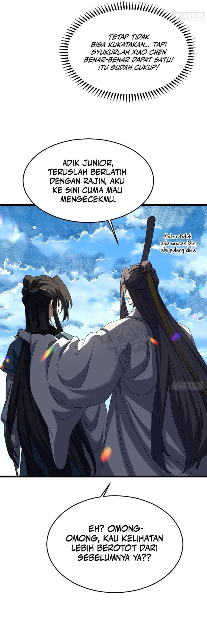 Don’t Tell Me You Think Cultivating Immortality Is Difficult Chapter 33 Bahasa Indonesia