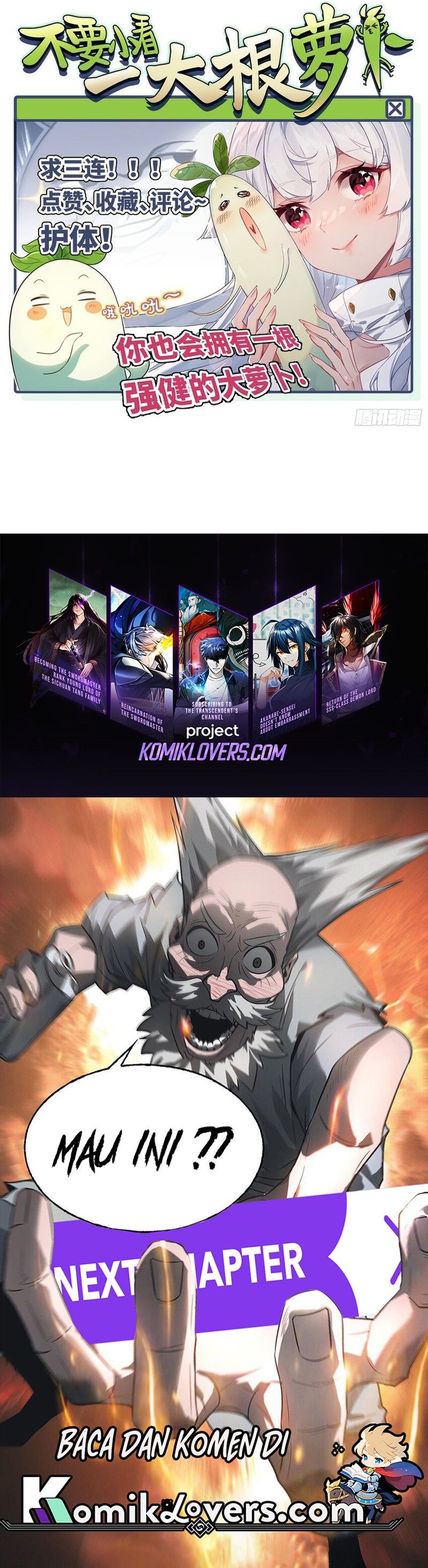 Don’t Underestimate a Big Carrot Chapter 03 Bahasa Indonesia