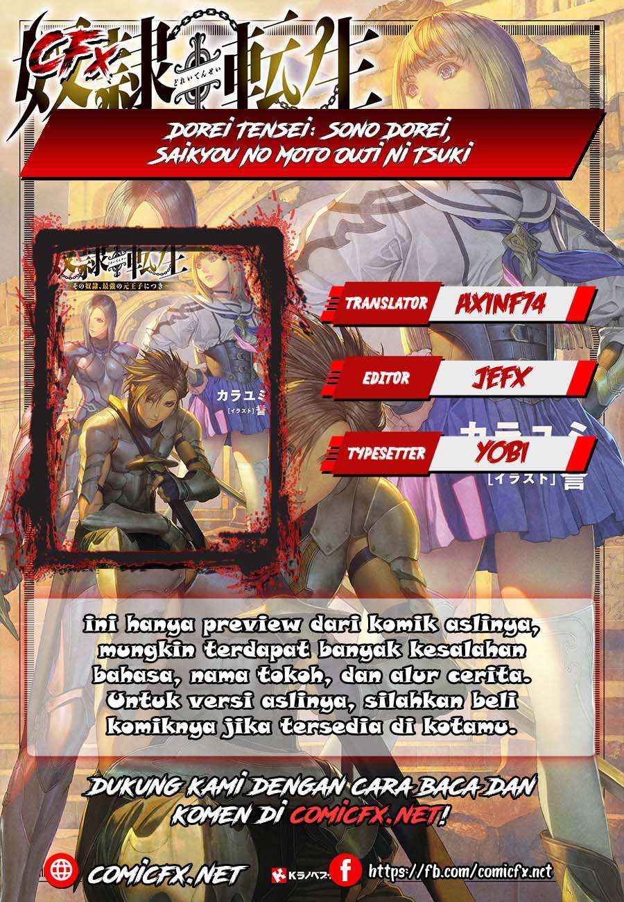 Dorei Tensei: Sono Dorei, Saikyou no Moto Ouji ni Tsuki chapter 4