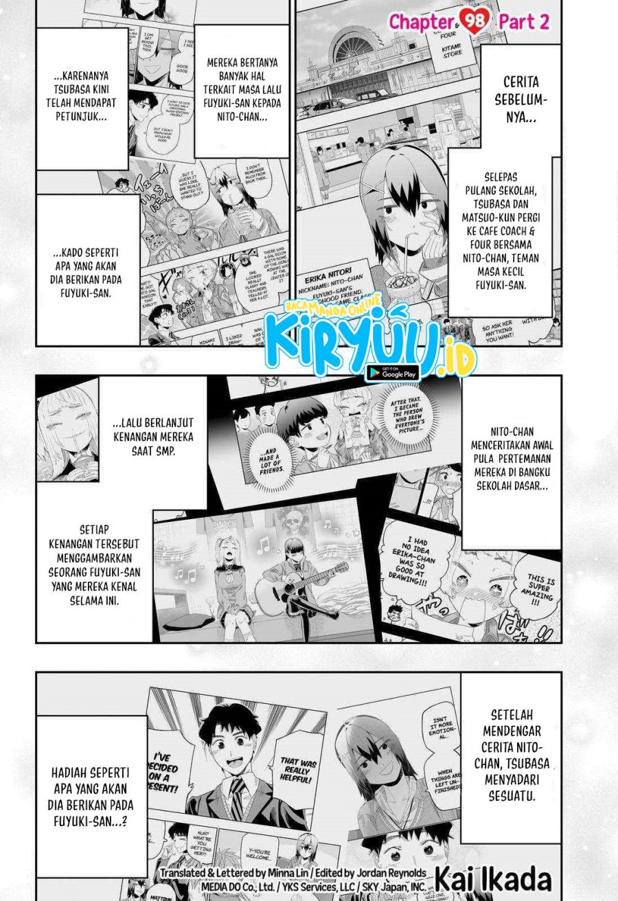 Dosanko Gyaru Is Mega Cute Chapter 98.2 Bahasa Indonesia
