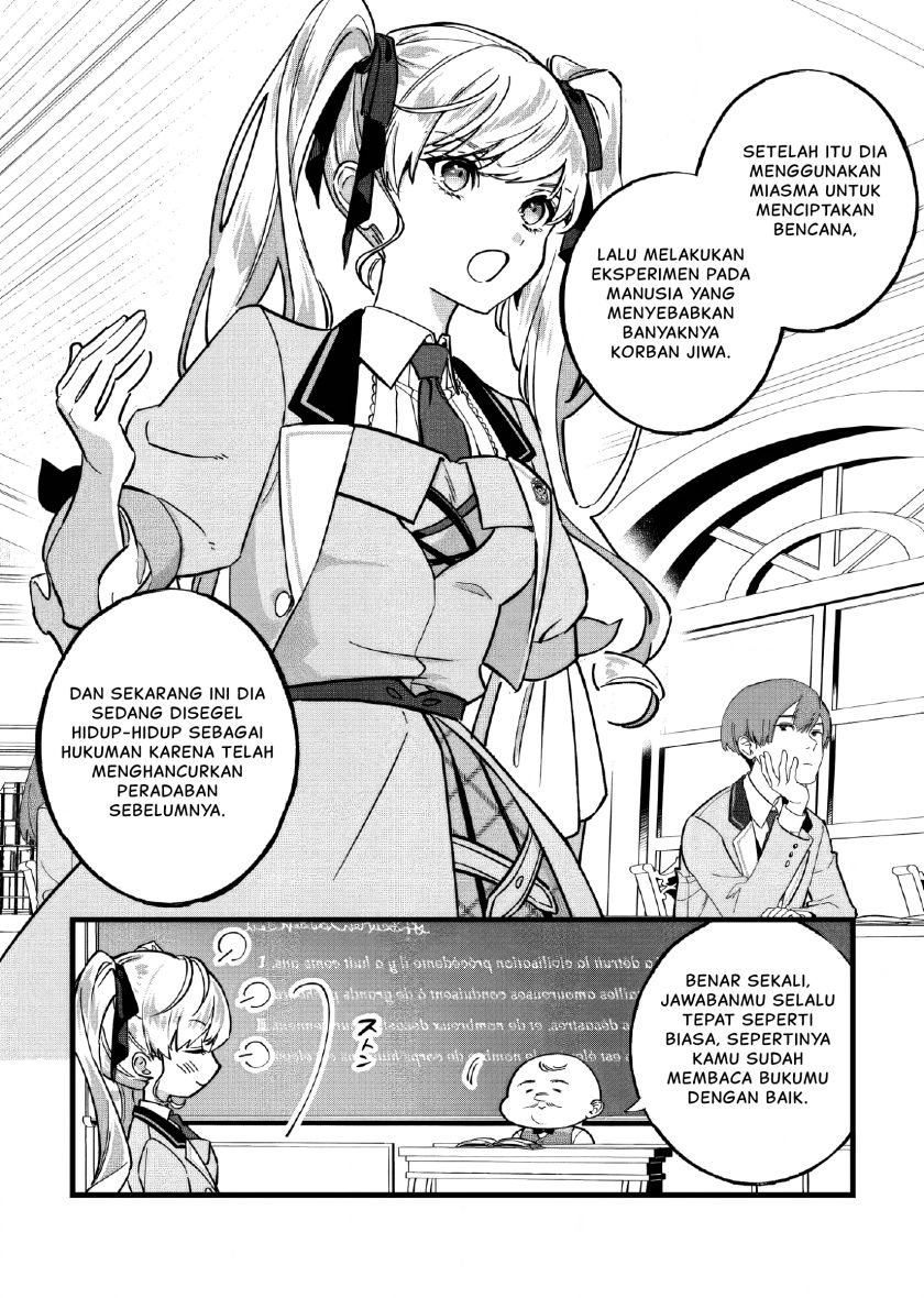 Doteihen Reijou ni Hyoui Shita 800-nen Mae no Akujo wa Hissori Seishun o Tanoshinde Iru chapter 2