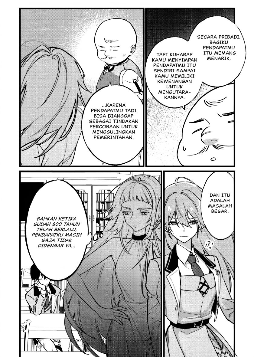 Doteihen Reijou ni Hyoui Shita 800-nen Mae no Akujo wa Hissori Seishun o Tanoshinde Iru chapter 2