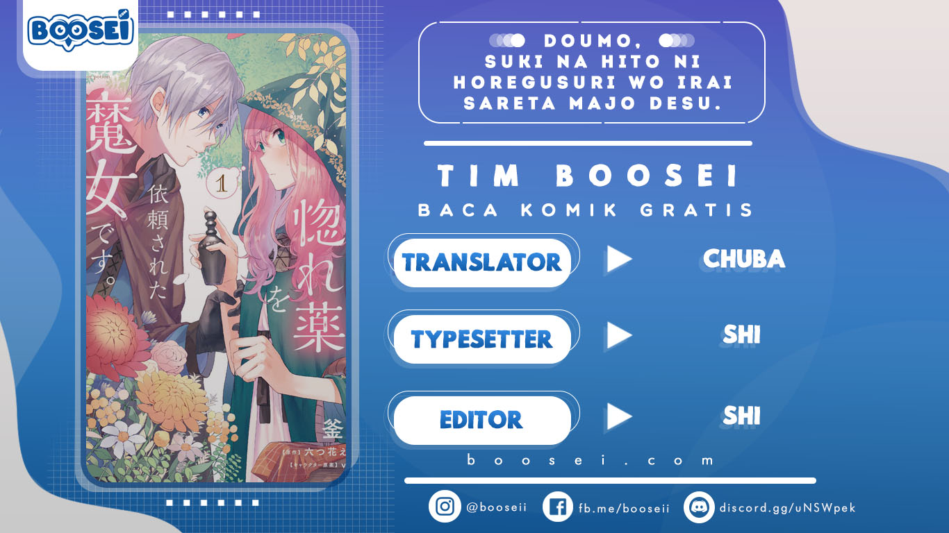 Doumo, Suki na Hito ni Horegusuri wo Irai sareta Majo desu. Chapter 02 Bahasa Indonesia