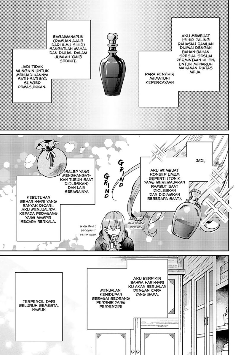 Doumo, Suki na Hito ni Horegusuri wo Irai sareta Majo desu. Chapter 02 Bahasa Indonesia