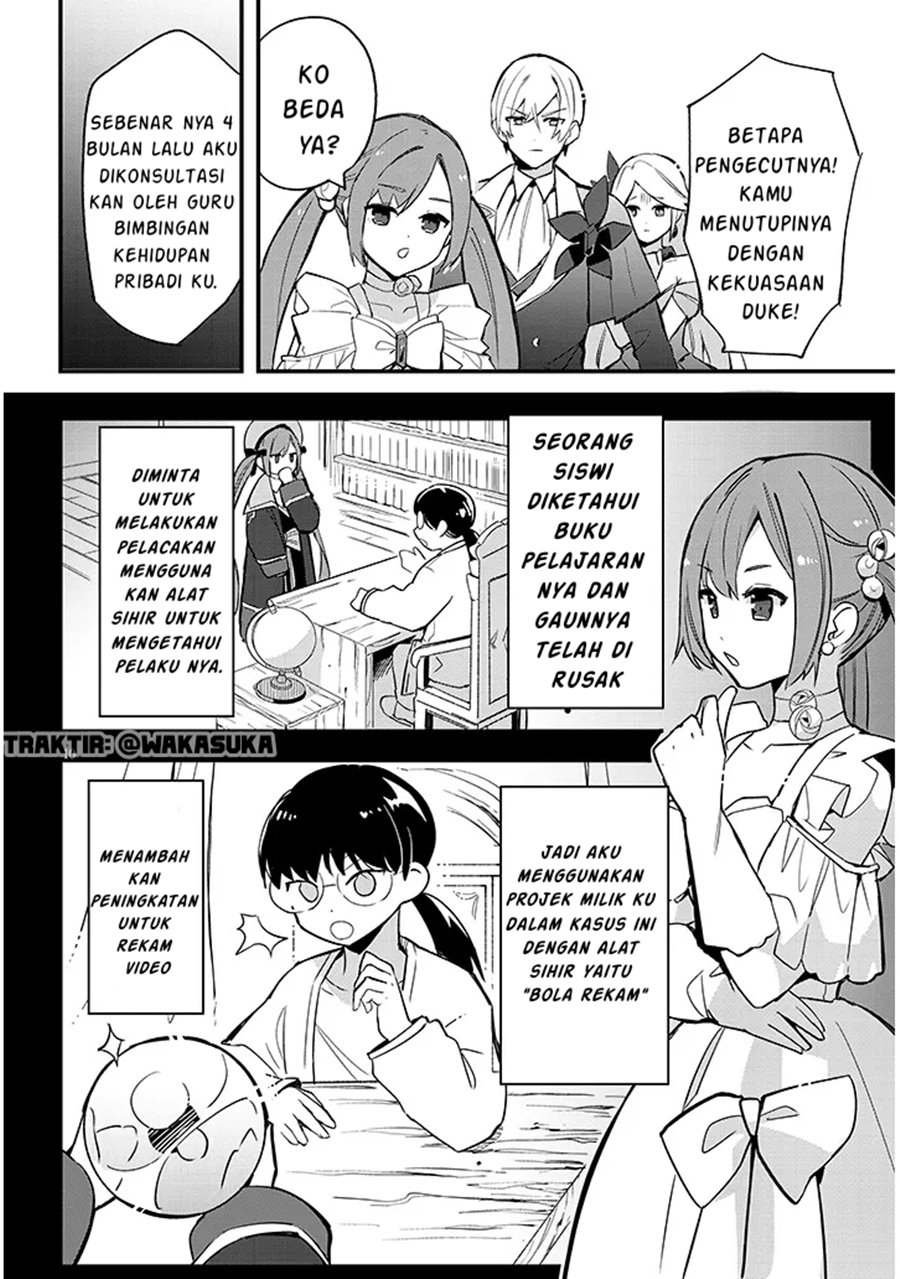 Doumo Zense de Satsuriku no Madougu wo Tsukutteita Shishaku Reijou desu Chapter 05 Bahasa Indonesia