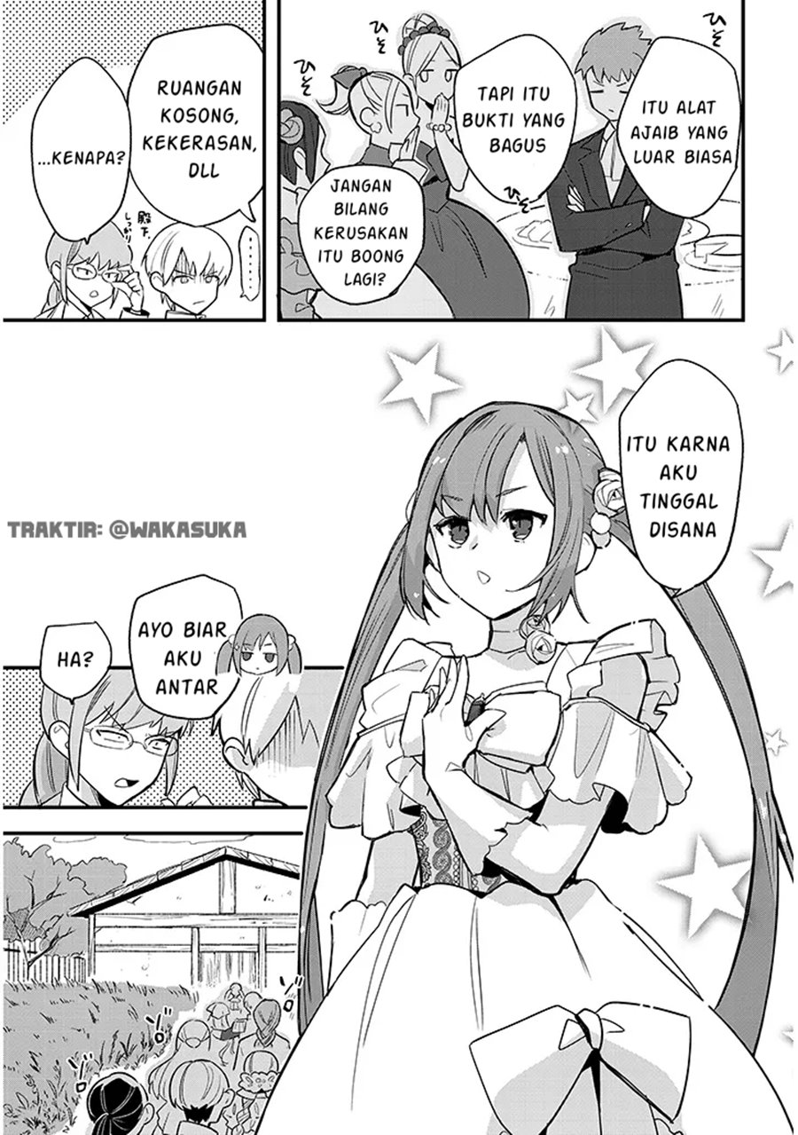 Doumo Zense de Satsuriku no Madougu wo Tsukutteita Shishaku Reijou desu Chapter 05 Bahasa Indonesia