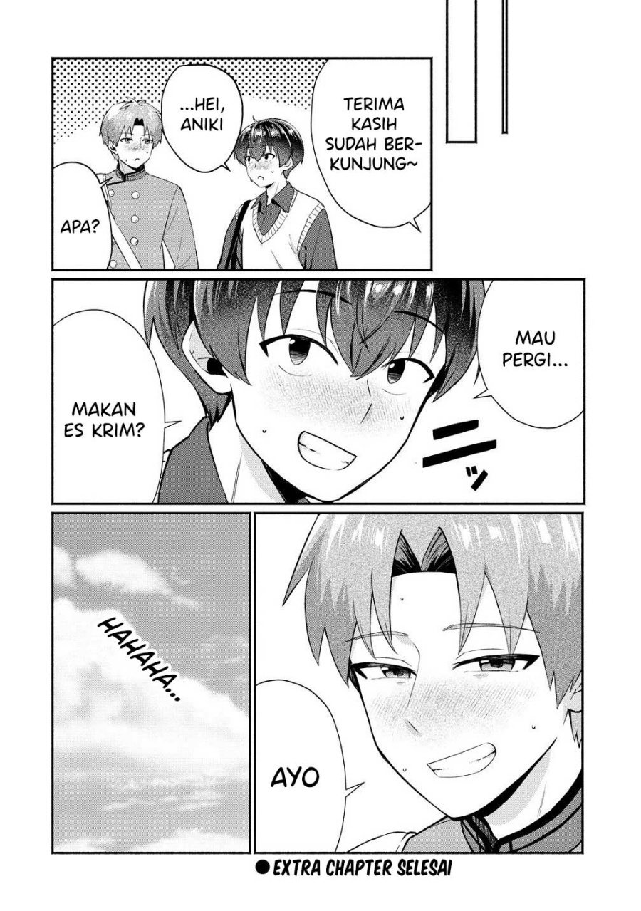 Douyara Ore wa Imadoki Gal na Toshiue Osananajimi kara Gekiomo Kanjou wo Mukerareteiru Rashii Chapter 07.5 Bahasa Indonesia