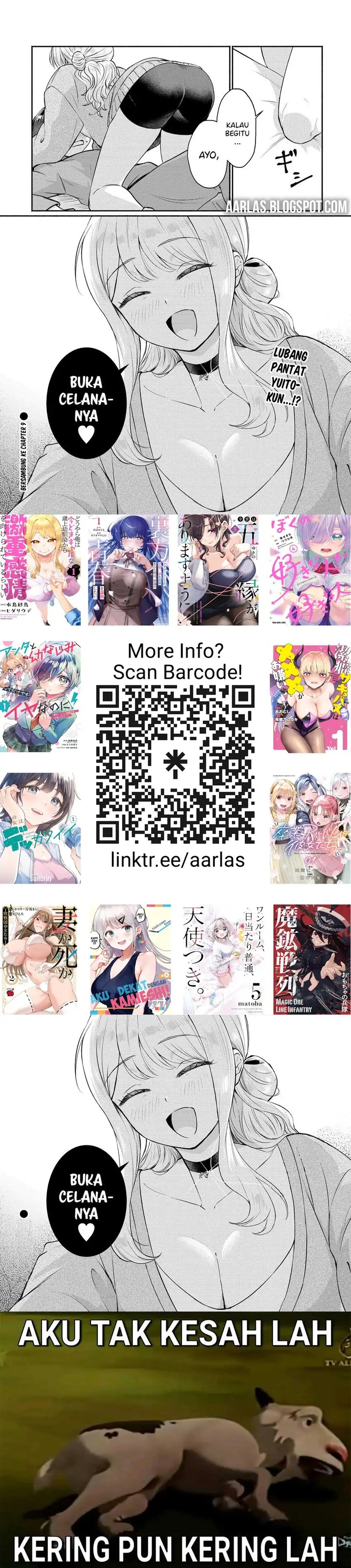 Douyara Ore wa Imadoki Gal na Toshiue Osananajimi kara Gekiomo Kanjou wo Mukerareteiru Rashii Chapter 08 Bahasa Indonesia