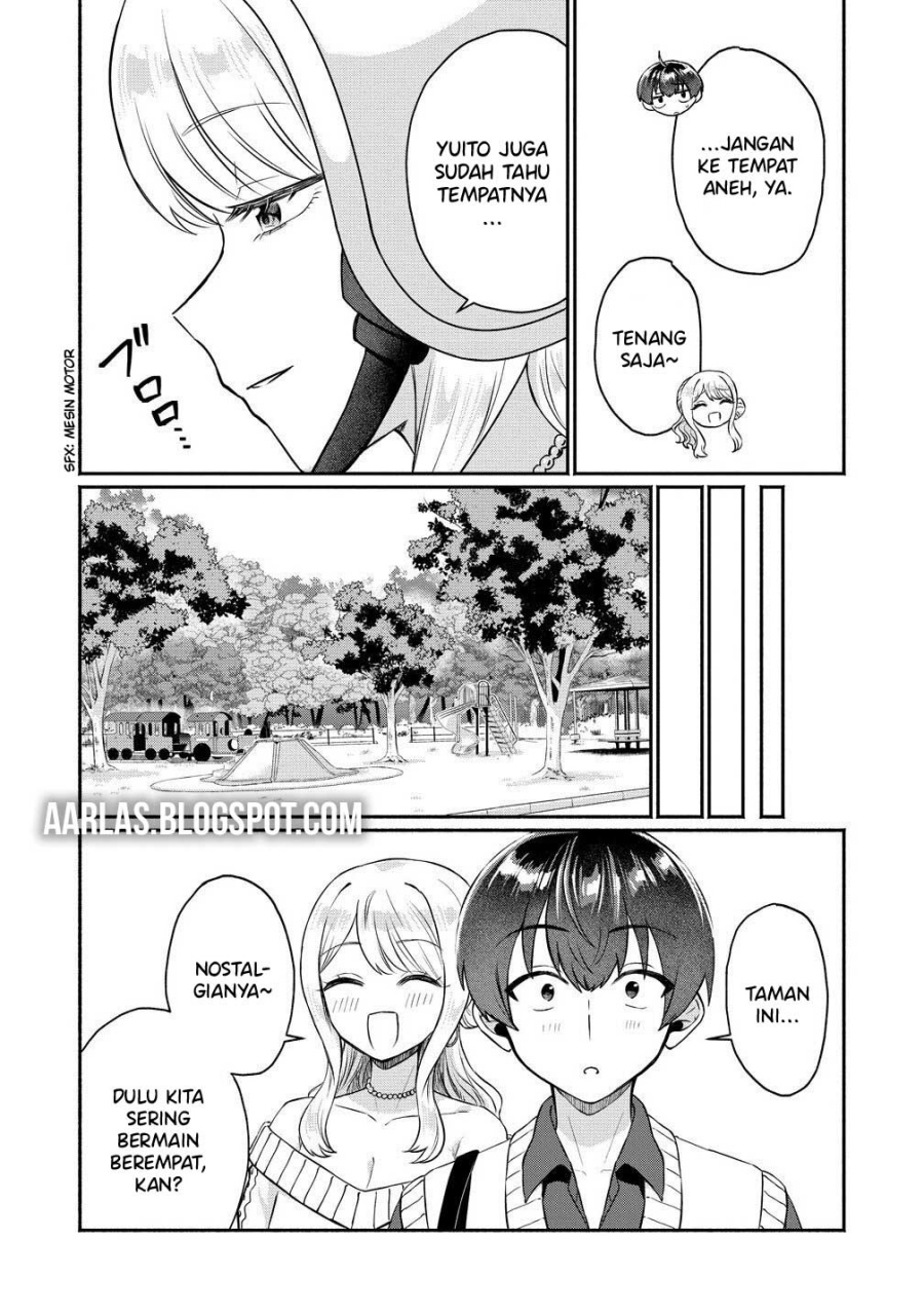 Douyara Ore wa Imadoki Gal na Toshiue Osananajimi kara Gekiomo Kanjou wo Mukerareteiru Rashii Chapter 10 Bahasa Indonesia
