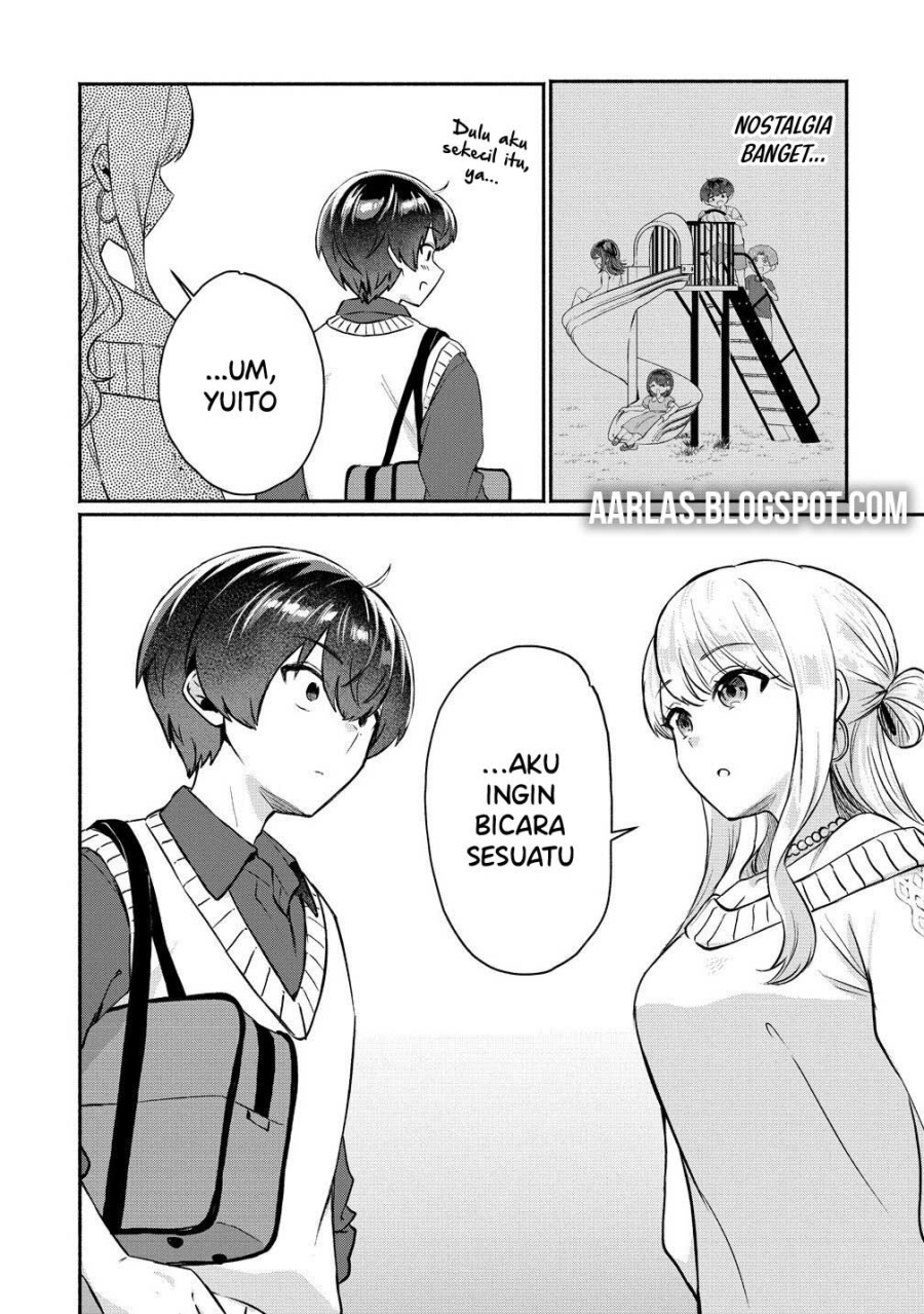 Douyara Ore wa Imadoki Gal na Toshiue Osananajimi kara Gekiomo Kanjou wo Mukerareteiru Rashii Chapter 10 Bahasa Indonesia