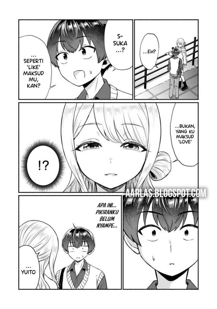 Douyara Ore wa Imadoki Gal na Toshiue Osananajimi kara Gekiomo Kanjou wo Mukerareteiru Rashii Chapter 10 Bahasa Indonesia