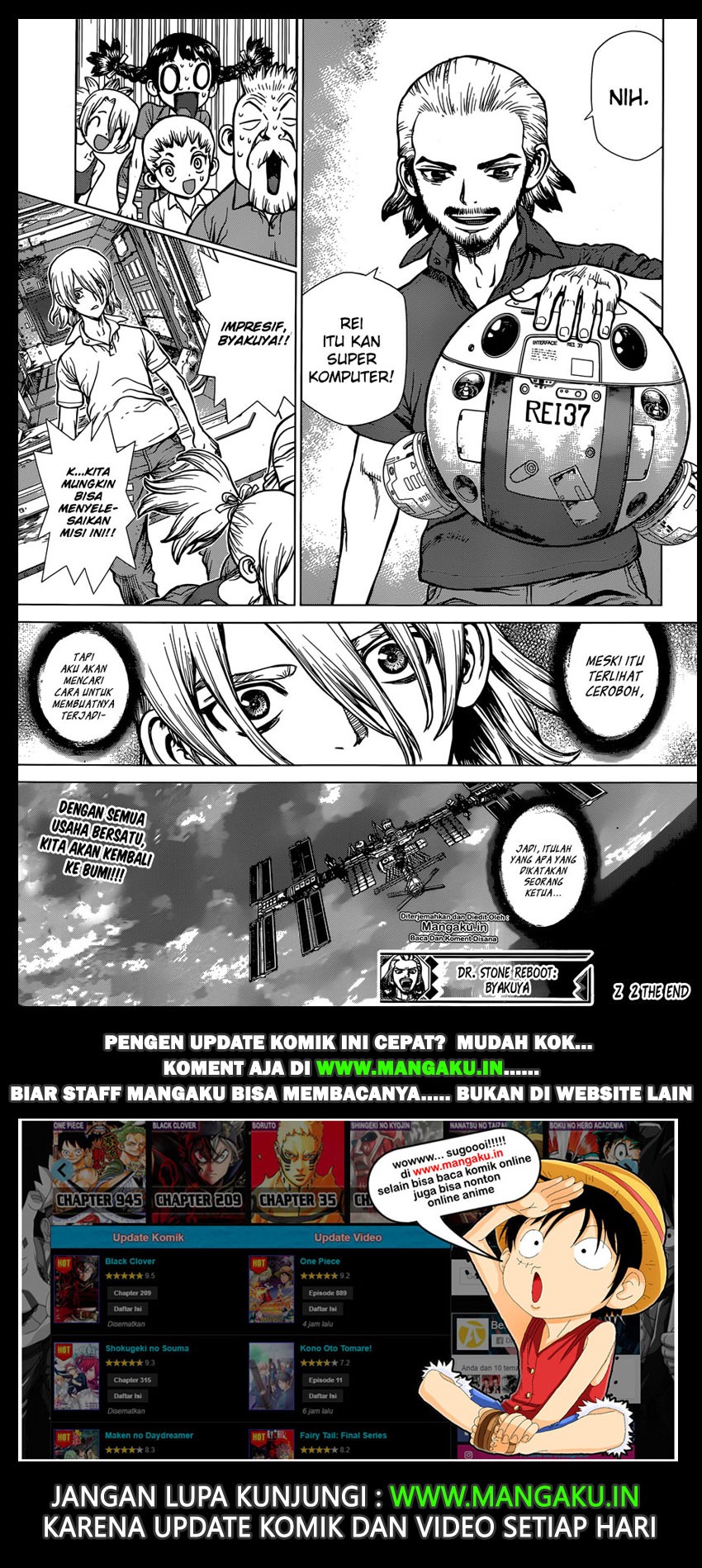 Dr Stone SpinOff chapter 2