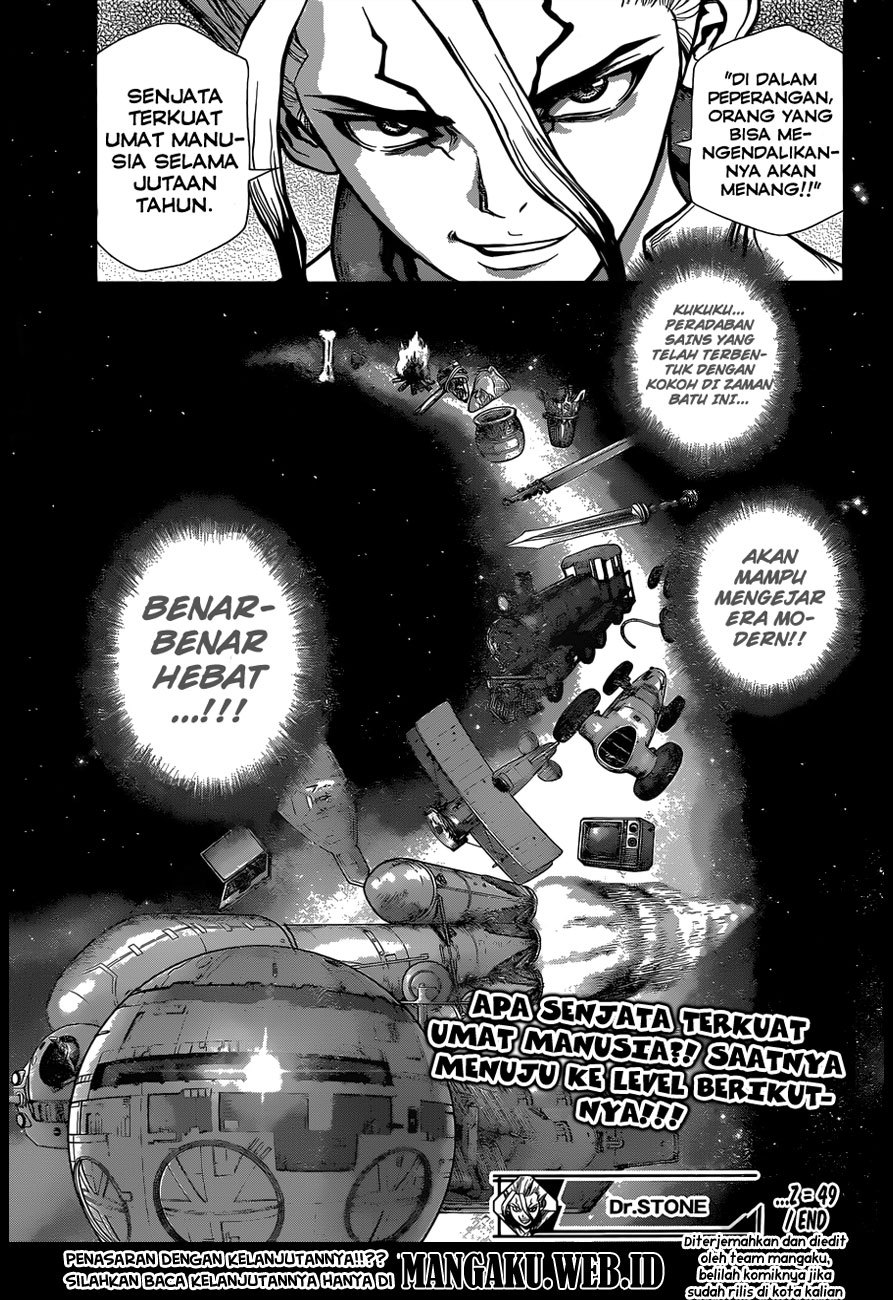 Dilarang COPAS - situs resmi www.mangacanblog.com - Komik dr stone 049 - chapter 49 50 Indonesia dr stone 049 - chapter 49 Terbaru 17|Baca Manga Komik Indonesia|Mangacan