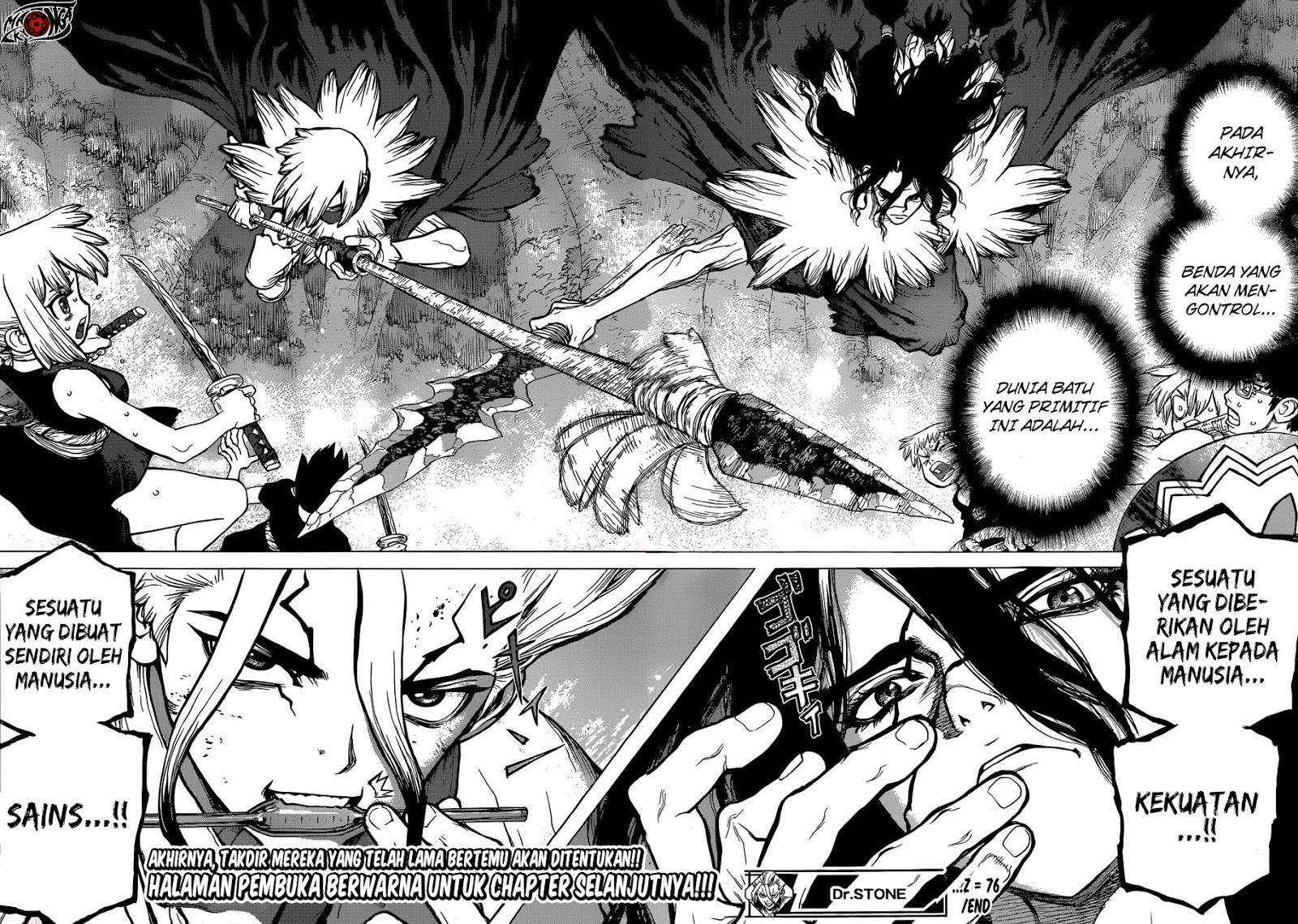 Dilarang COPAS - situs resmi www.mangacanblog.com - Komik dr stone 076 - chapter 76 77 Indonesia dr stone 076 - chapter 76 Terbaru 15|Baca Manga Komik Indonesia|Mangacan