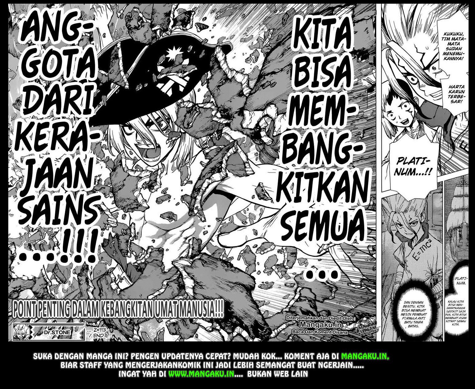 Dilarang COPAS - situs resmi www.mangacanblog.com - Komik dr stone 113 - chapter 113 114 Indonesia dr stone 113 - chapter 113 Terbaru 17|Baca Manga Komik Indonesia|Mangacan