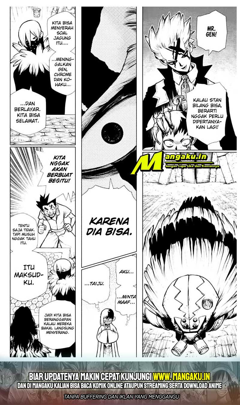 Dr. Stone Chapter 153 Bahasa Indonesia