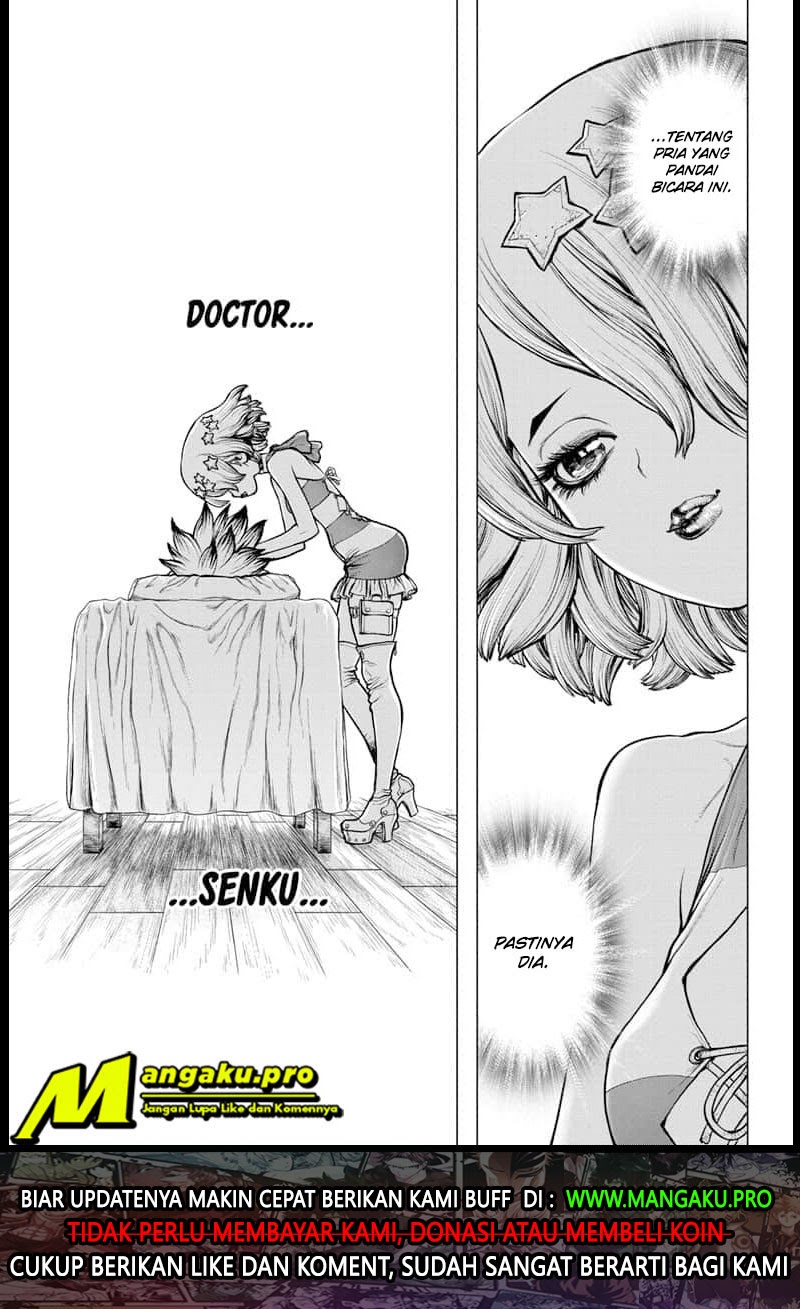 Dr. Stone Chapter 163 Bahasa Indonesia