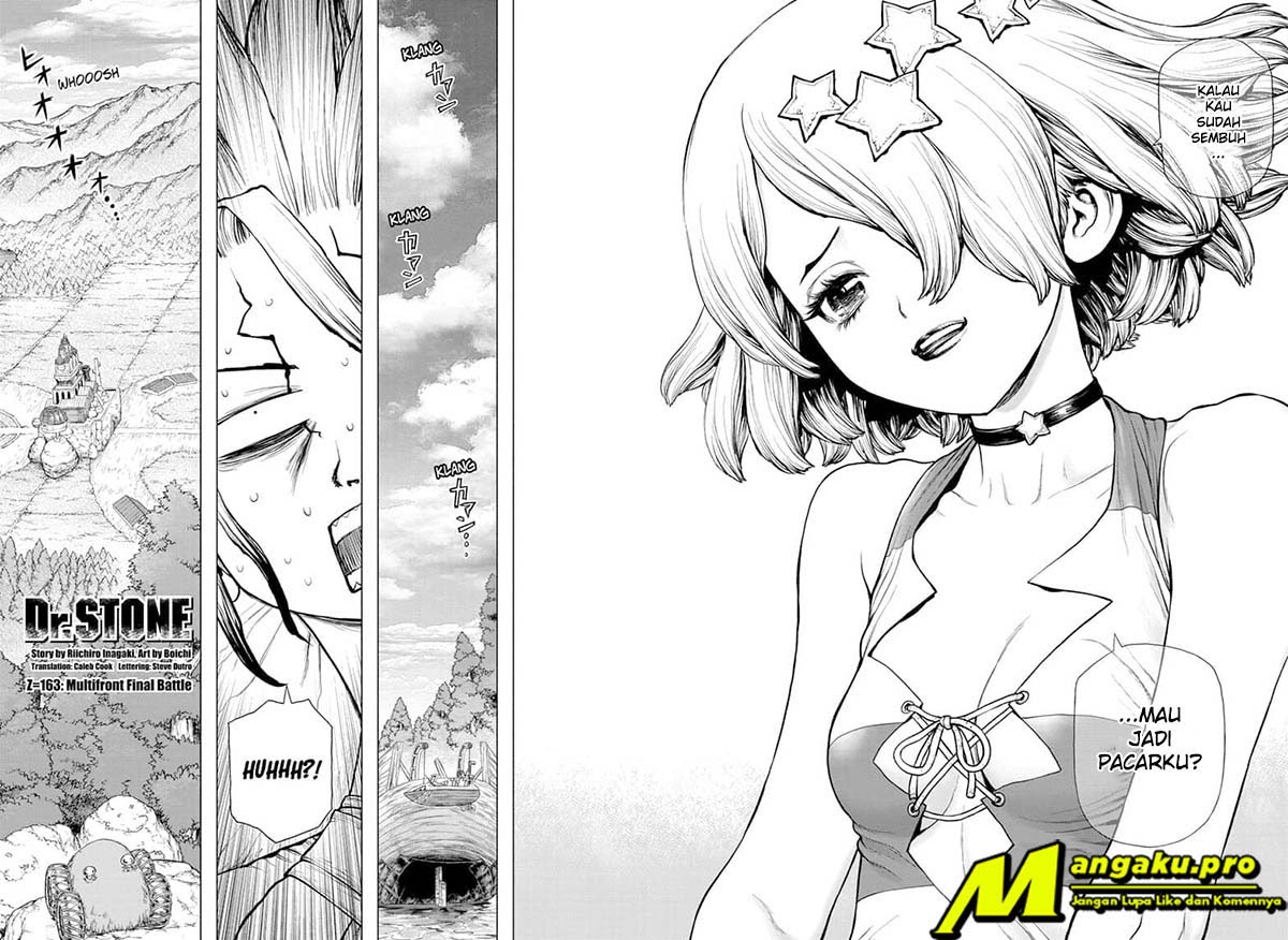 Dr. Stone Chapter 163 Bahasa Indonesia