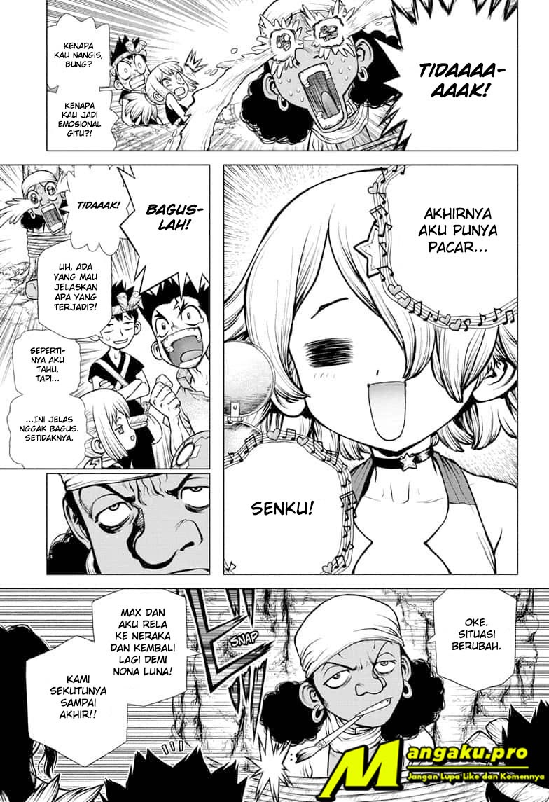 Dr. Stone Chapter 163 Bahasa Indonesia