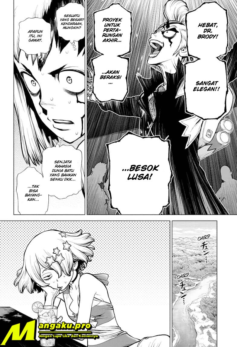 Dr. Stone Chapter 163 Bahasa Indonesia
