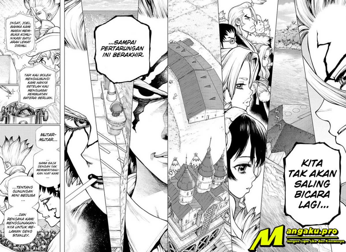 Dr. Stone Chapter 183 Bahasa Indonesia
