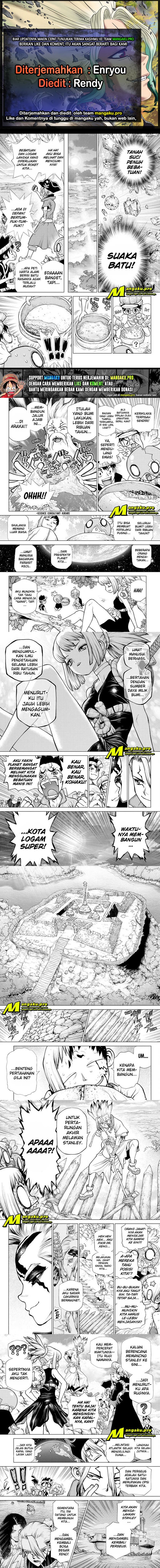 Dr. Stone Chapter 184 Bahasa Indonesia