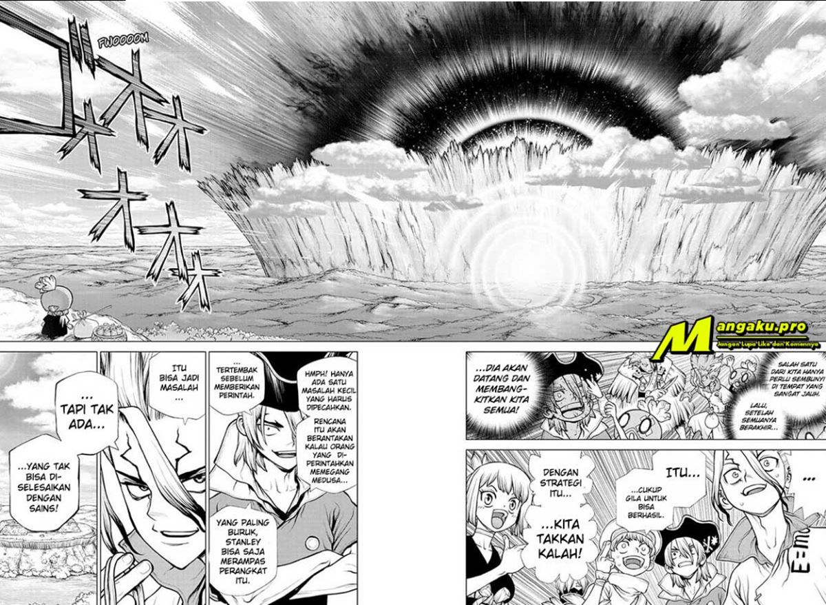 Dr. Stone Chapter 184 Bahasa Indonesia