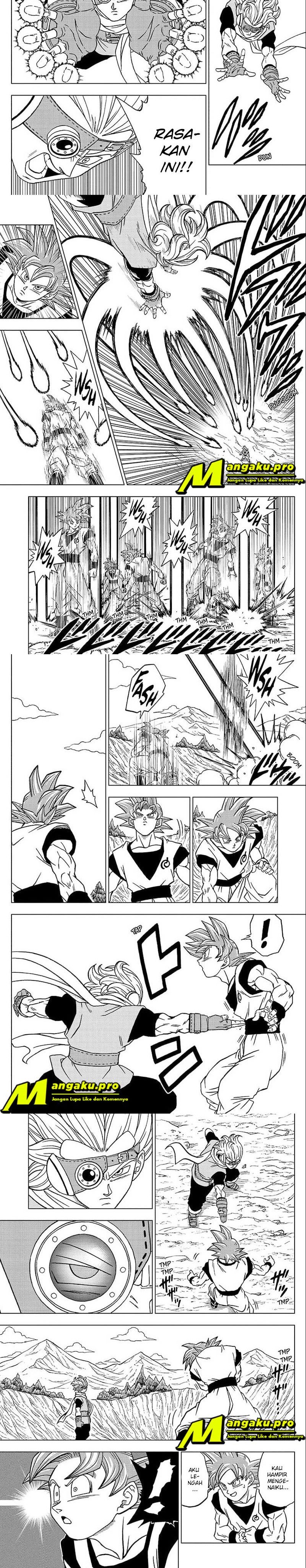 Dragon Ball Super Chapter 72.2 Bahasa Indonesia