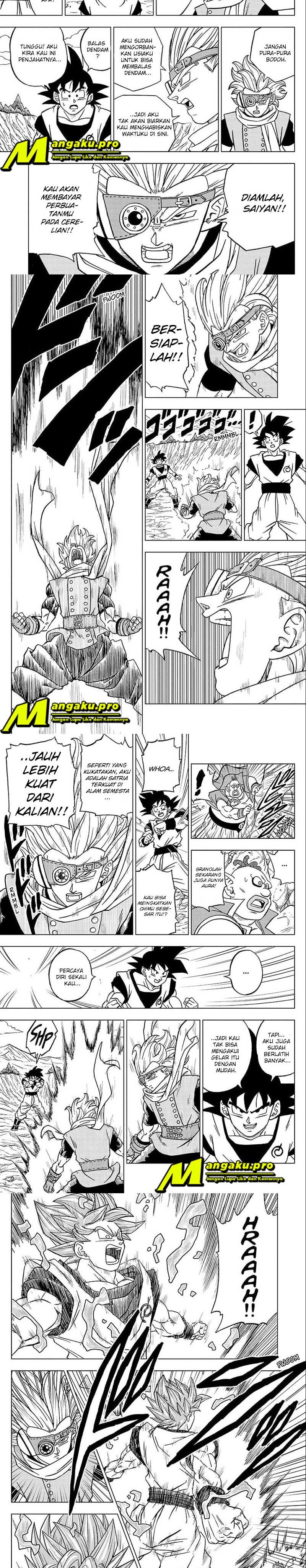 Dragon Ball Super Chapter 72.2 Bahasa Indonesia