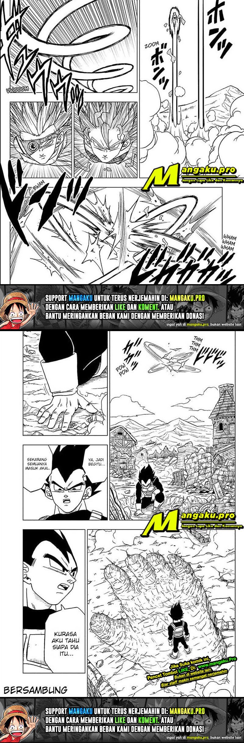 Dragon Ball Super Chapter 72.2 Bahasa Indonesia