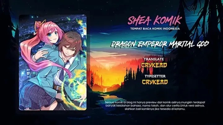 Dragon Emperor Martial God Chapter 21 Bahasa Indonesia