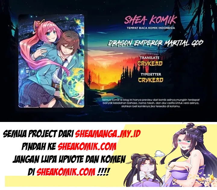 Dragon Emperor Martial God Chapter 43 Bahasa Indonesia