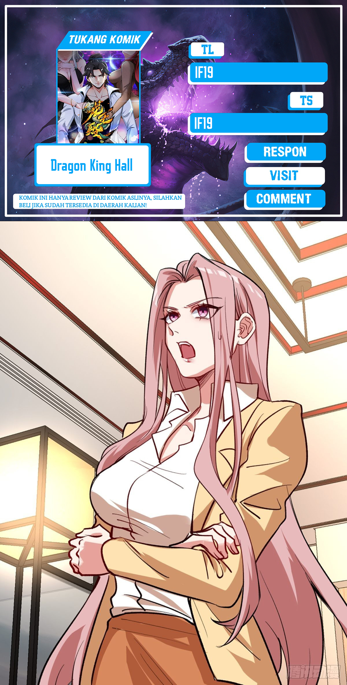 Dragon King Hall Chapter 137 Bahasa Indonesia