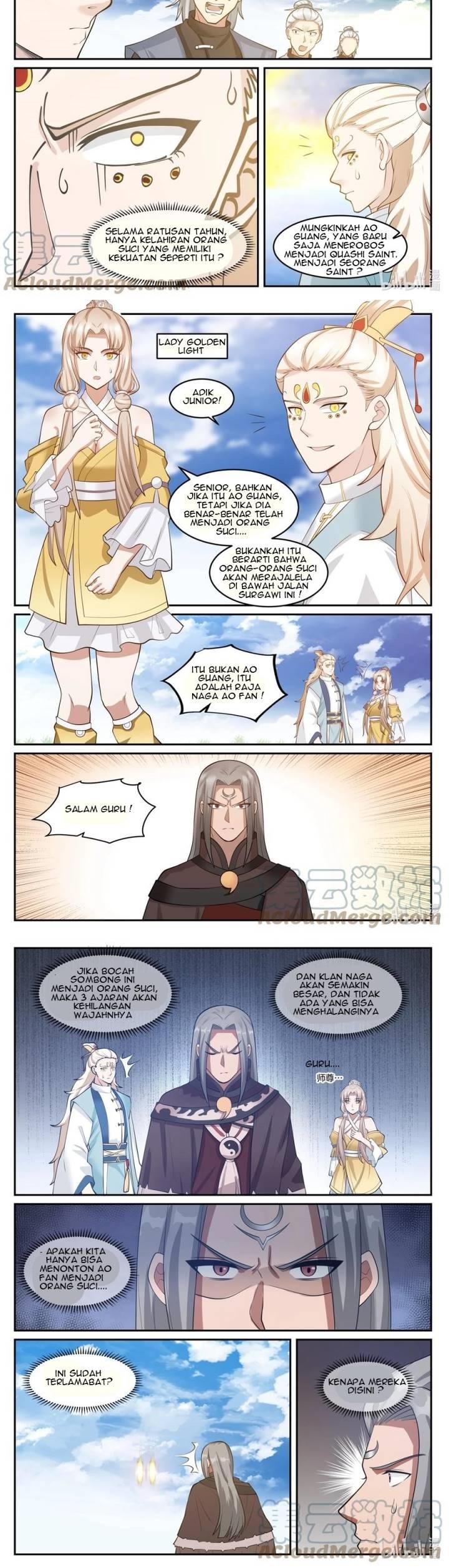 Dragon Throne Chapter 124 Bahasa Indonesia