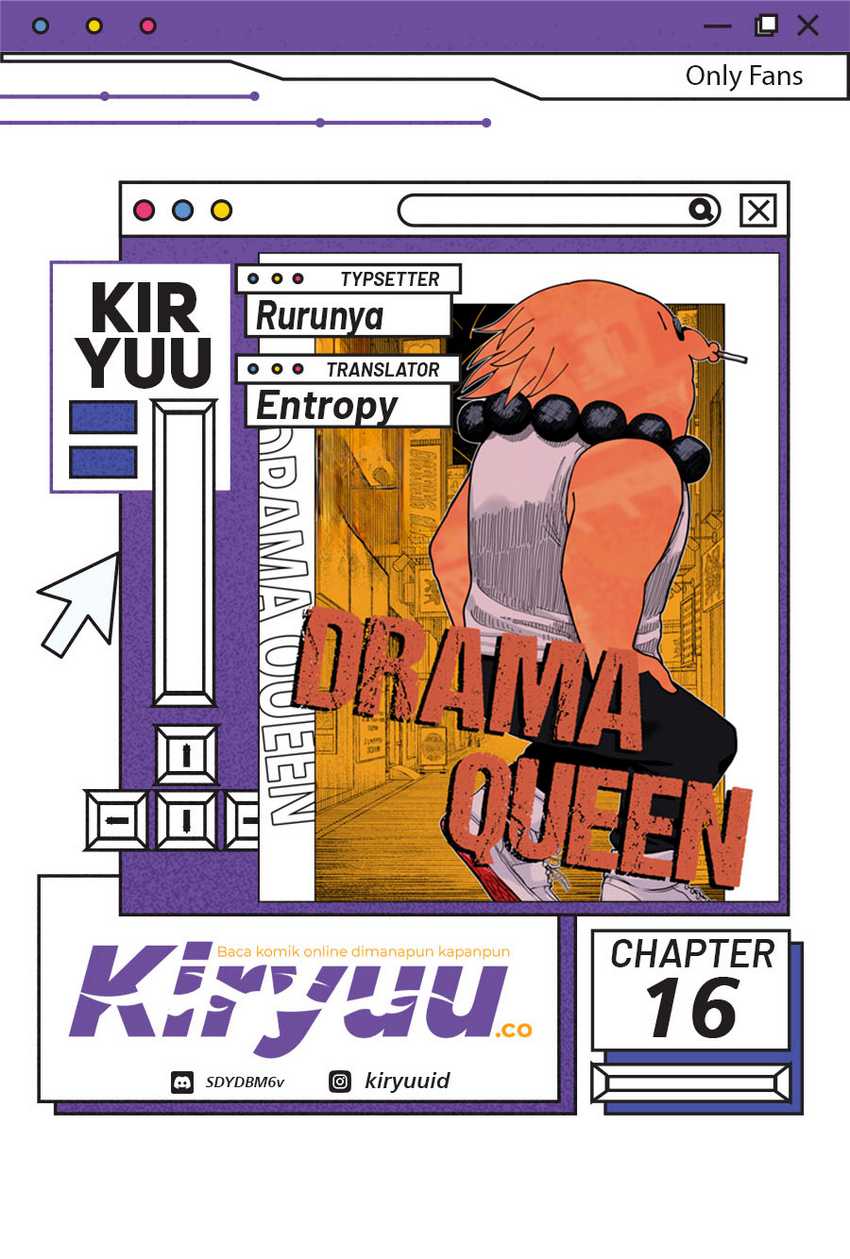Drama Queen Chapter 16 Bahasa Indonesia