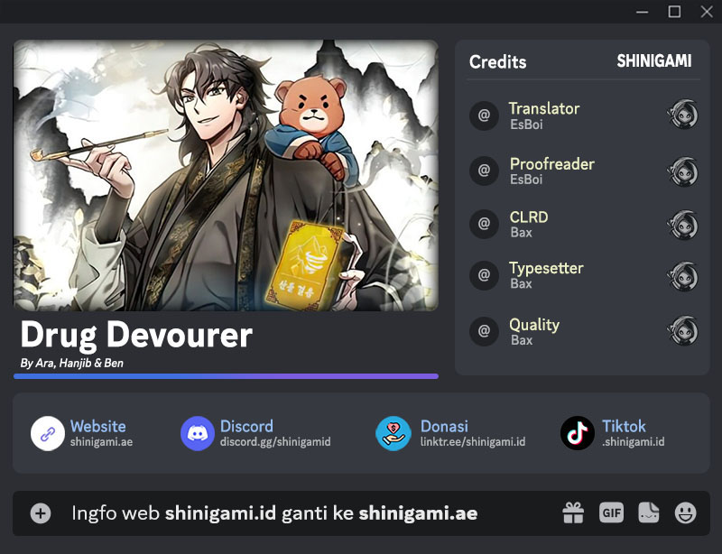 Drug Devourer Chapter 46 Bahasa Indonesia