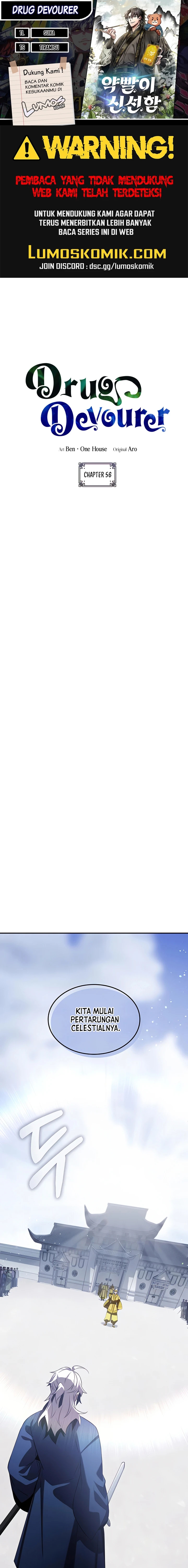 Drug Devourer Chapter 56 Bahasa Indonesia