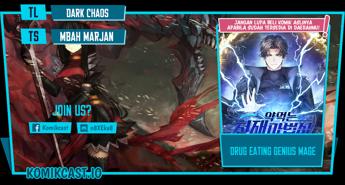 Drug-Eating Genius Mage Chapter 39 Bahasa Indonesia