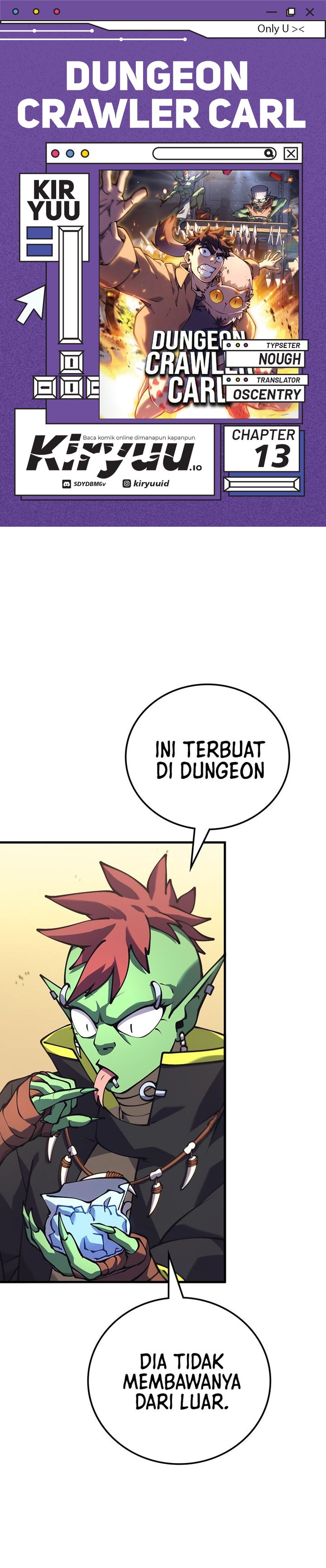 Dungeon Crawler Carl chapter 13