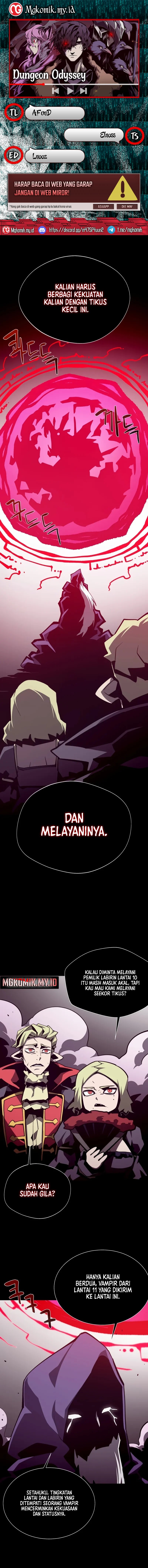 Dungeon Odyssey Chapter 132 Bahasa Indonesia