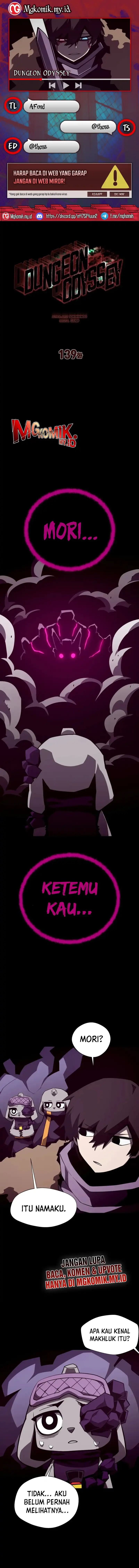 Dungeon Odyssey Chapter 139 Bahasa Indonesia