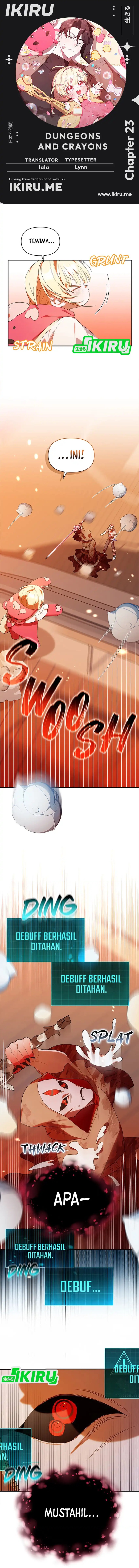 Dungeons and Crayons Chapter 23 Bahasa Indonesia