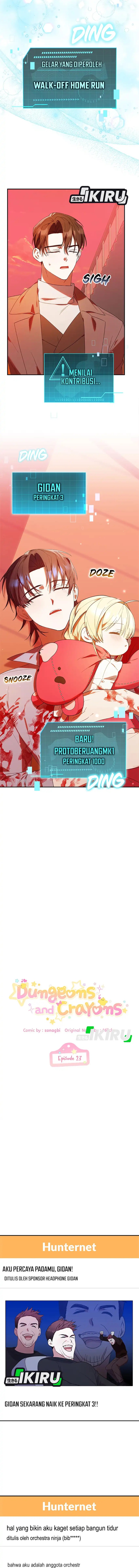 Dungeons and Crayons Chapter 23 Bahasa Indonesia