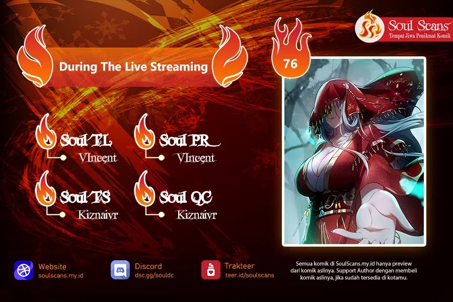 During The Live Streaming, I Proposed To A Female Ghost chapter 76