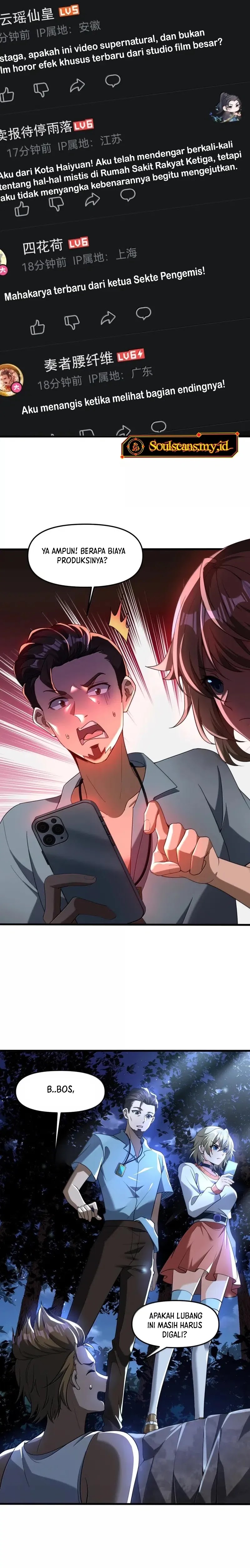 During The Live Streaming, I Proposed To A Female Ghost chapter 76