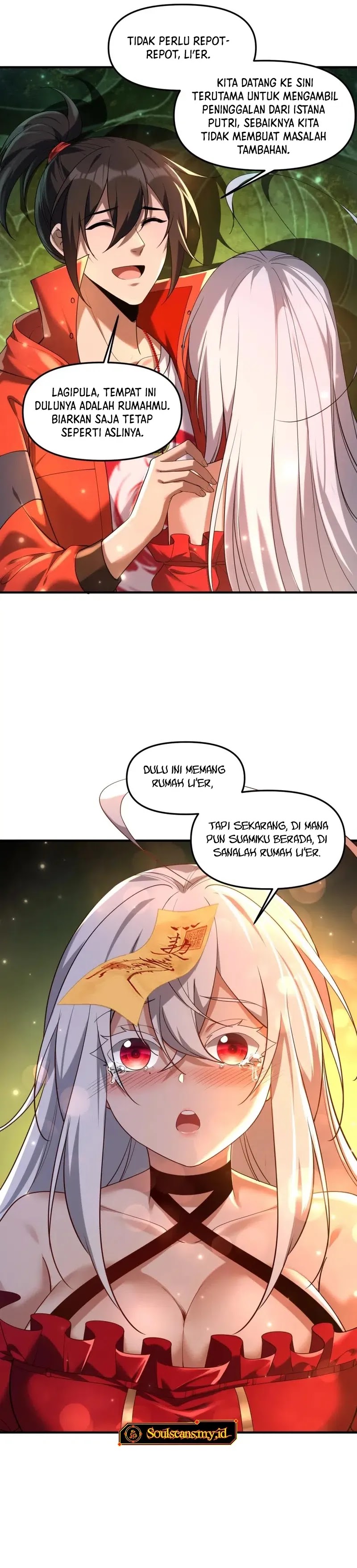 During The Live Streaming, I Proposed To A Female Ghost chapter 78