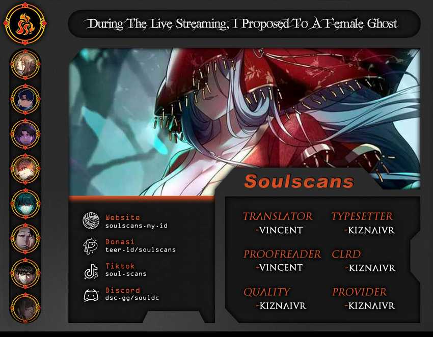 During The Live Streaming, I Proposed To A Female Ghost chapter 101